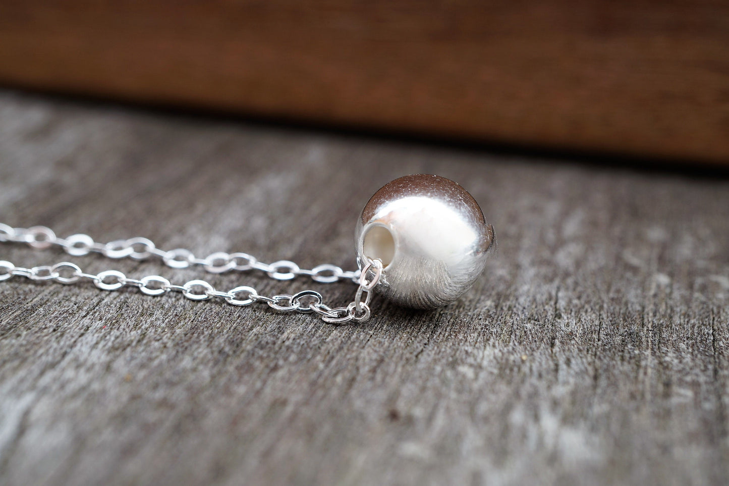 Sterling Silver Ball Necklace* Silver Jewelry* Dainty *Gift for her* Feminine* Ball choker necklace