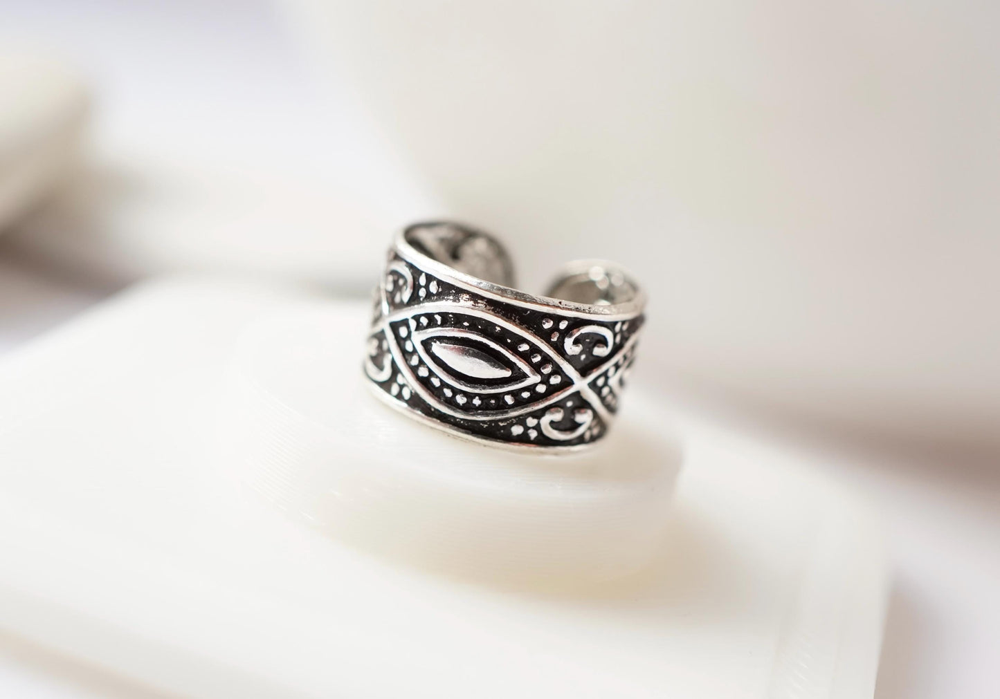 Sterling Silver Ear Cuff * Sterling Silver * No hole Earrings