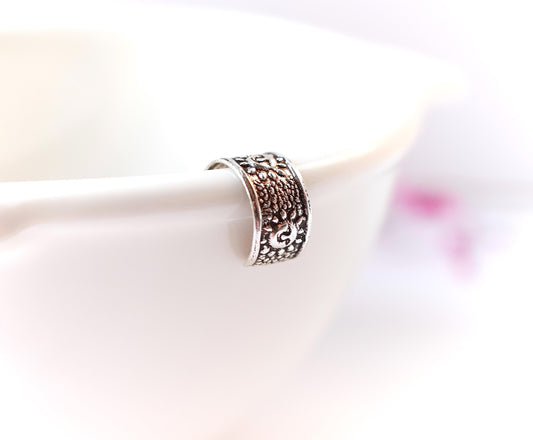 Sterling Silver Sun Ear Cuff *Sterling Silver * No hole Earrings