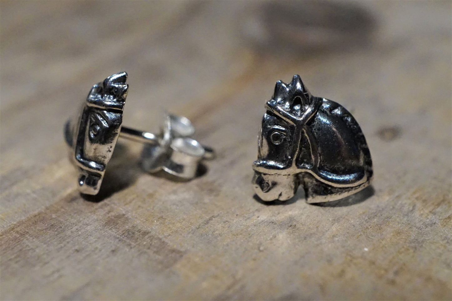 Sterling Silver Horse Stud Earrings * Stud earrings * Horse jewelry * Gift for Horse fan