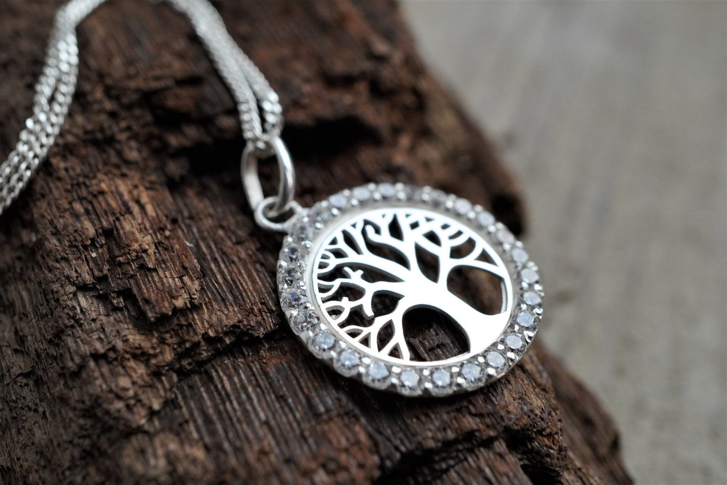 Sterling Silver Tree of Life Necklace * Gift for her * Bridesmaid Gift * Tree necklace
