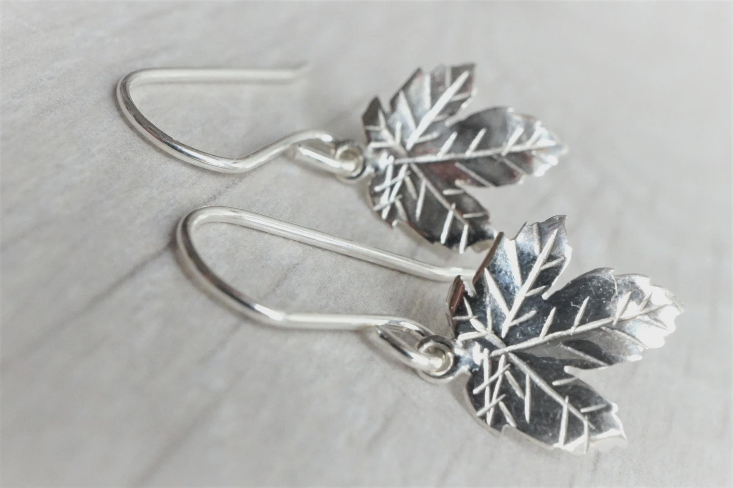 Sterling Silver Maple Leaf Necklace * Maple jewellery * Canada * Autumn * Leaf necklace