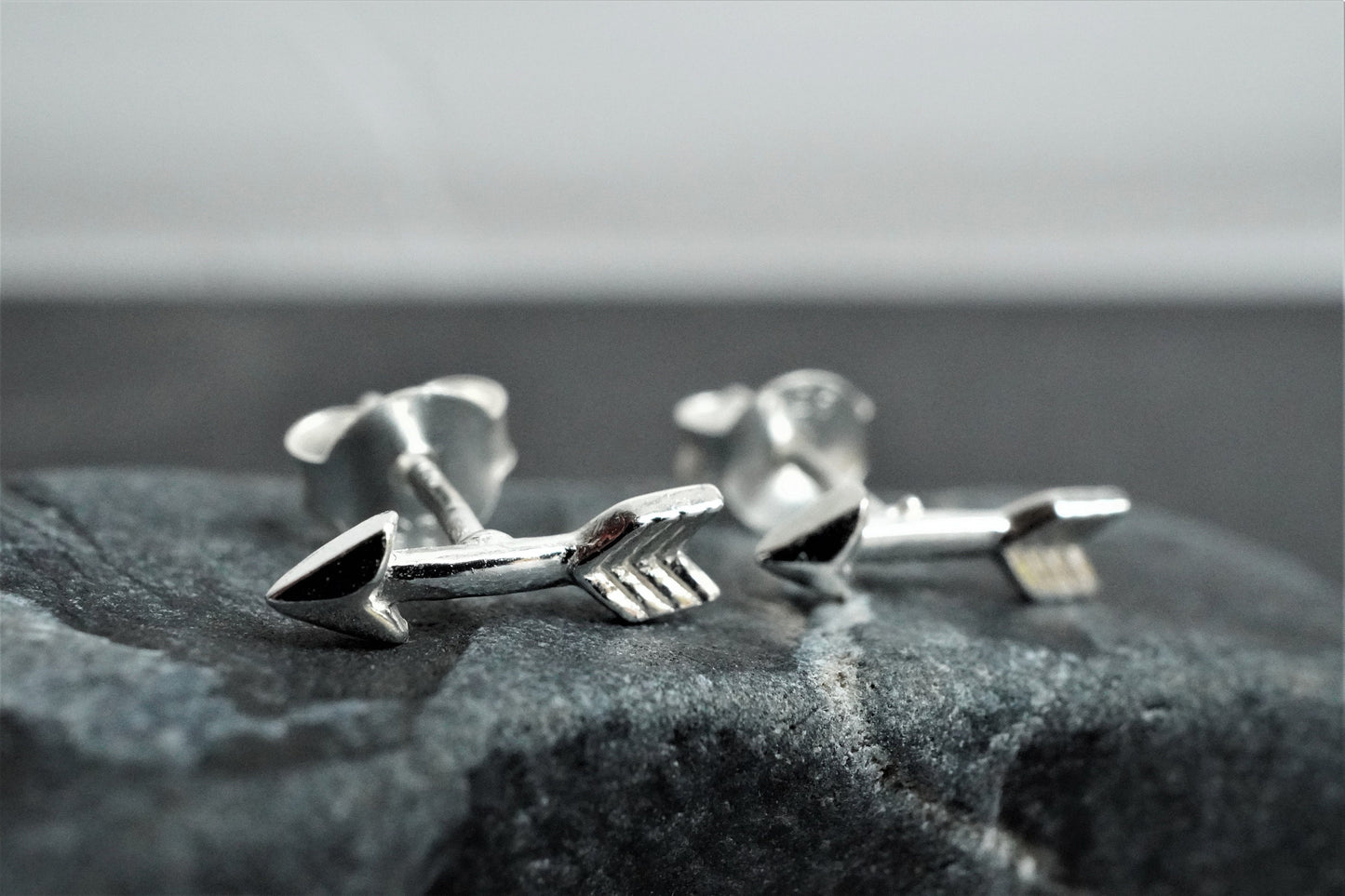 Sterling Silver Arrow Stud Earrings * Arrow earrings * Sterling silver Stud * Gift for her