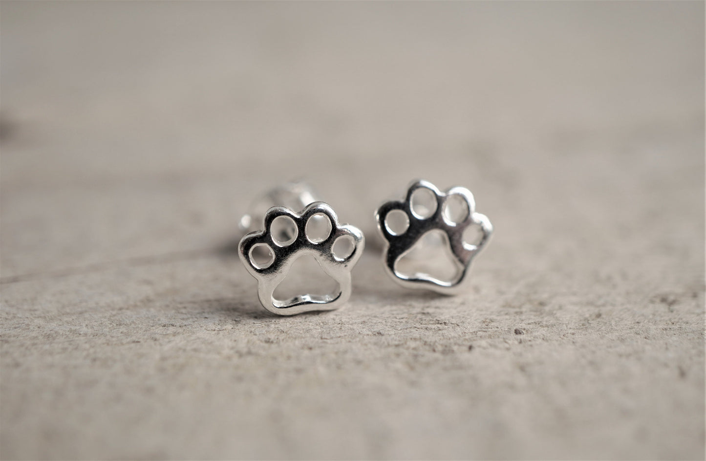 Paw Sterling Silver Bracelet * Animal fan * Gift for her
