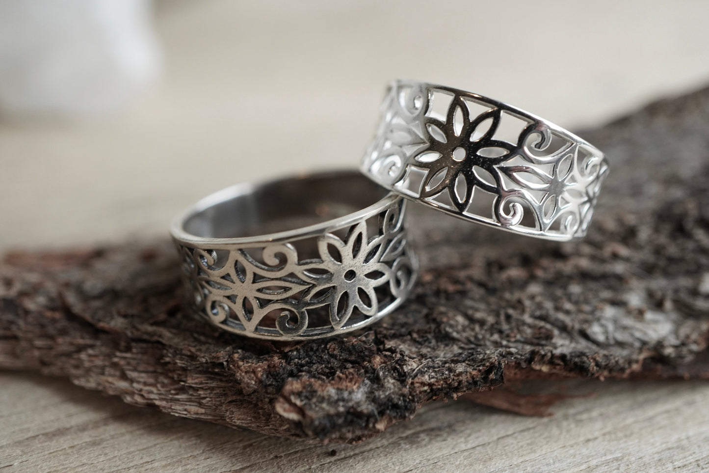 Sterling Silver Flower Ring * Boho ring * Chic * Gift for her