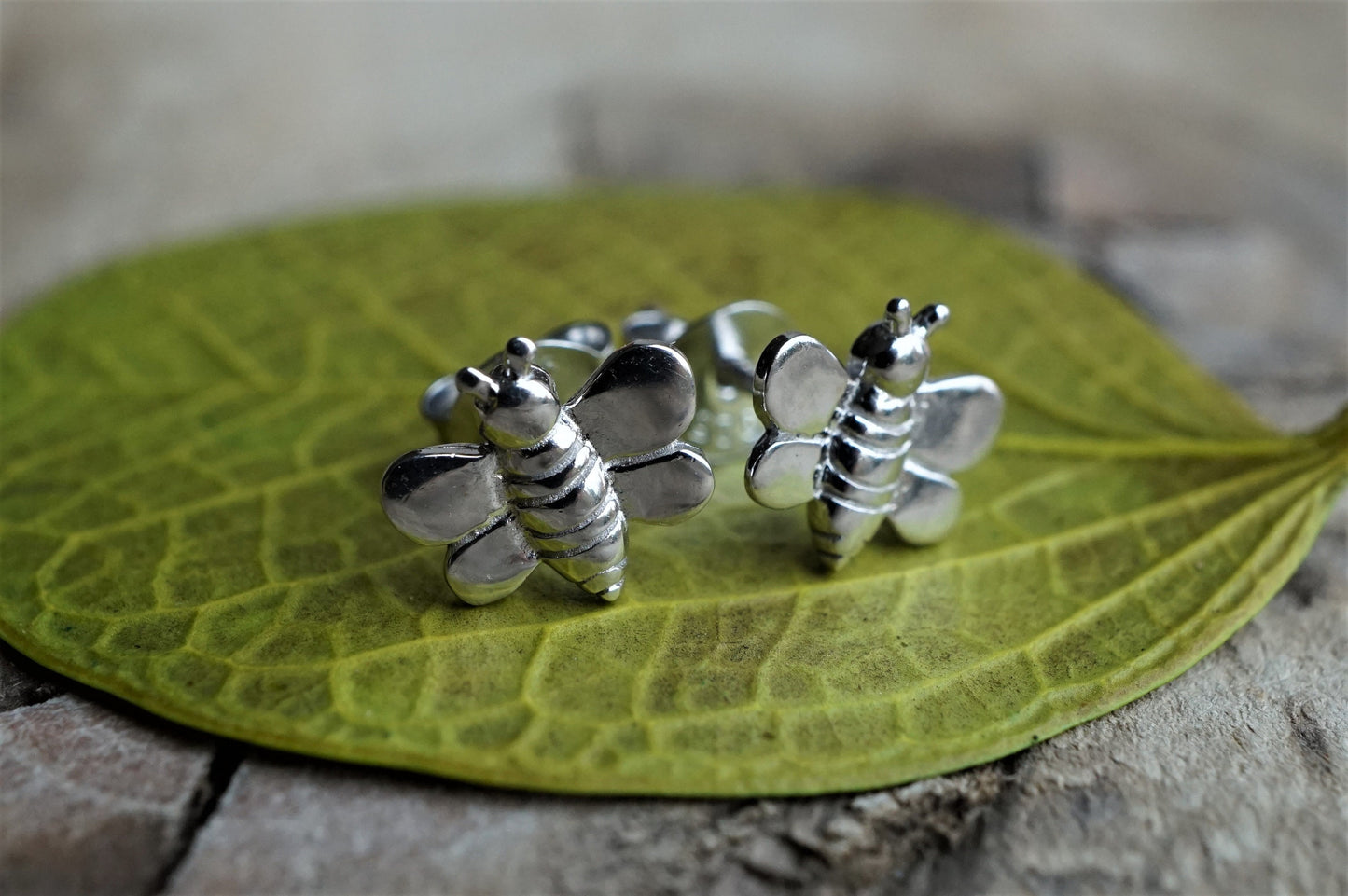 Sterling Silver Butterfly Earrings Stud  * Celtic Symbol * Butterfly jewelry