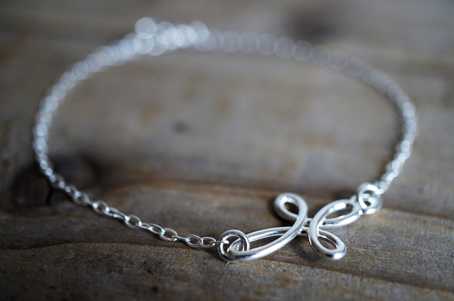 Celtic Infinity Cross Sterling Silver Bracelet * Mothers Bracelet * Eternity cross * Dainty jewelry*  Gift For Her*