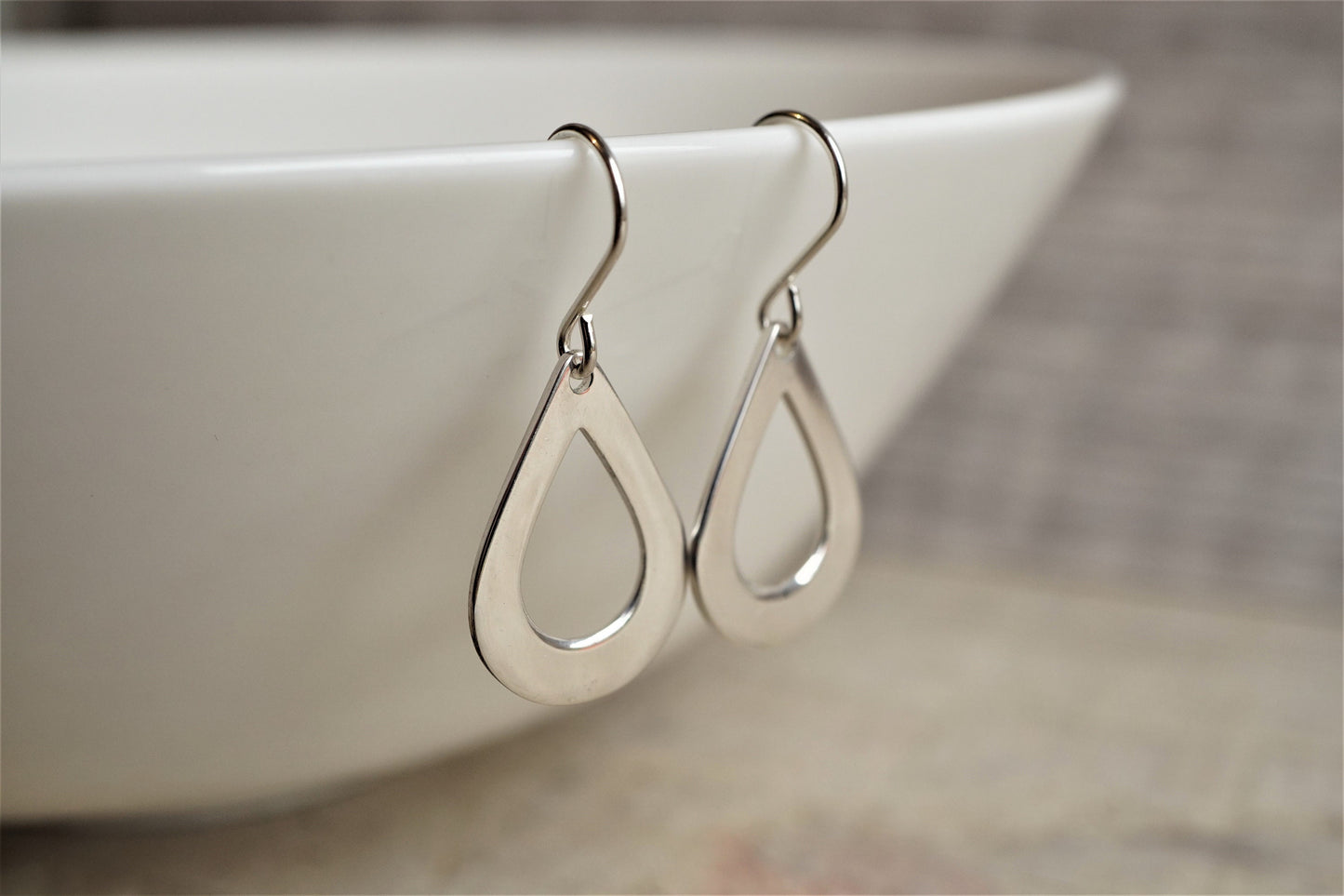 Sterling Silver Drop Delicate Necklace *Minimalist necklace * Gift for her * Feminine * Layered necklace