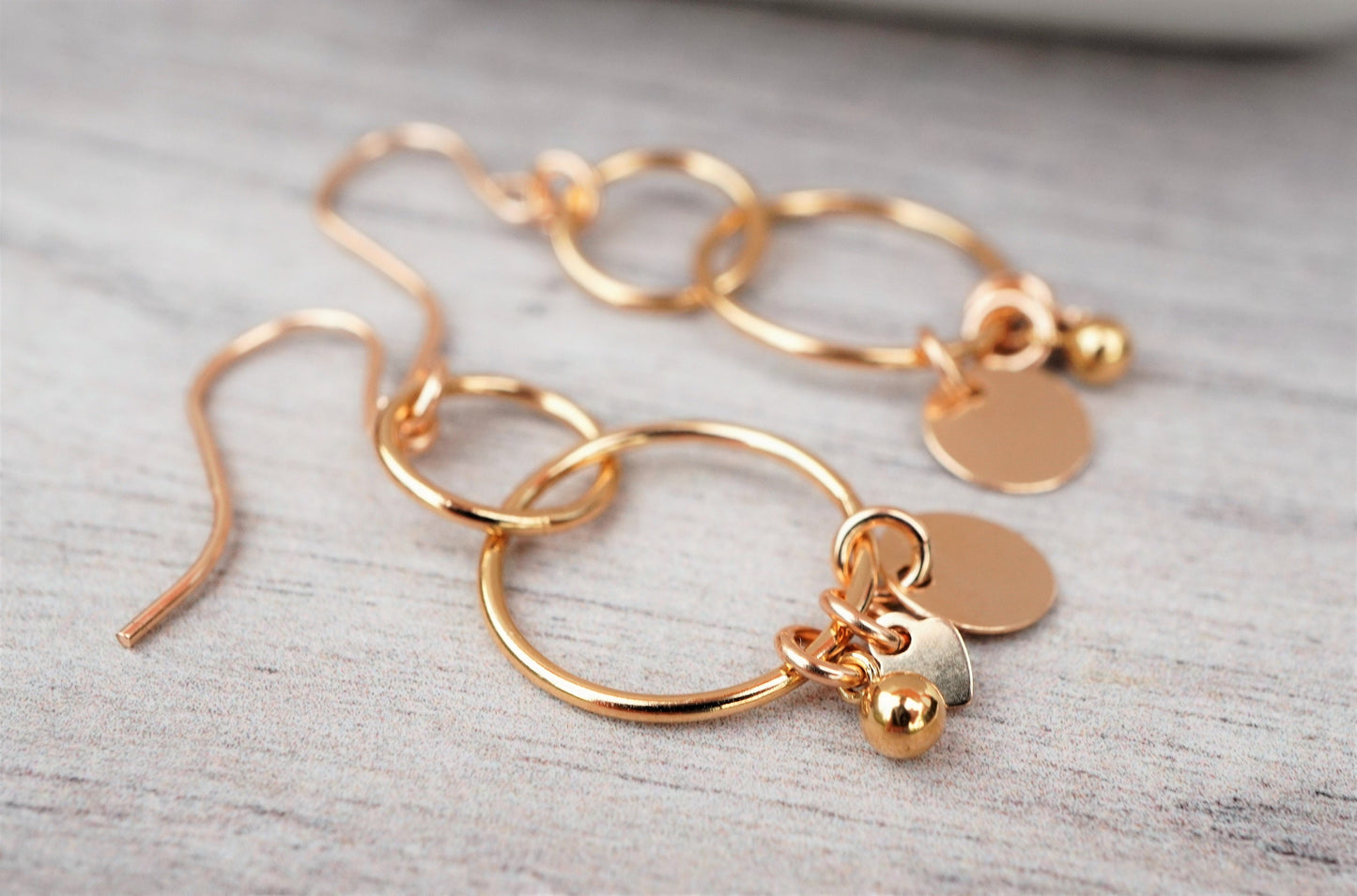 Beautiful Gold Filled Earrings * Gift for her * Feminine Earrings * 14K Gold Filled jewellery