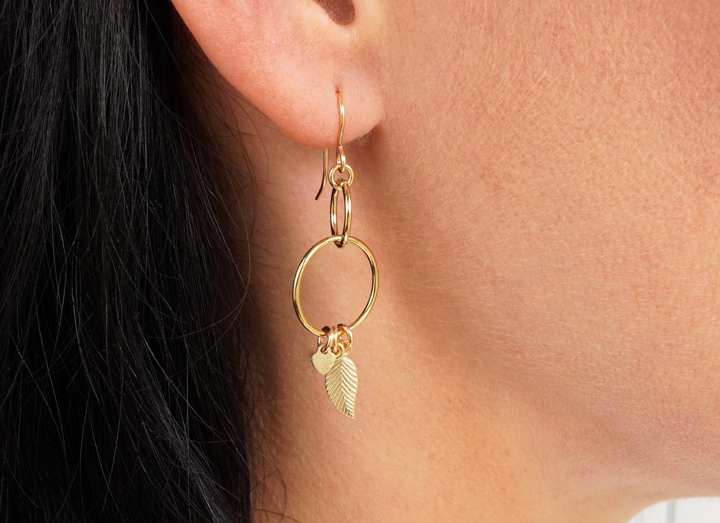 Beautiful Gold Filled Earrings * Gift for her * Feminine Earrings * 14K Gold Filled jewellery