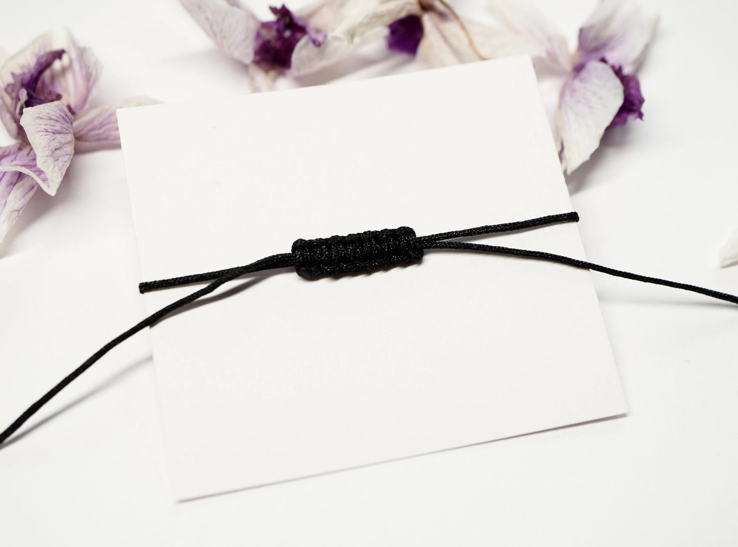 Paw Sterling Silver Cord Bracelet * Animal fan * Gift for her