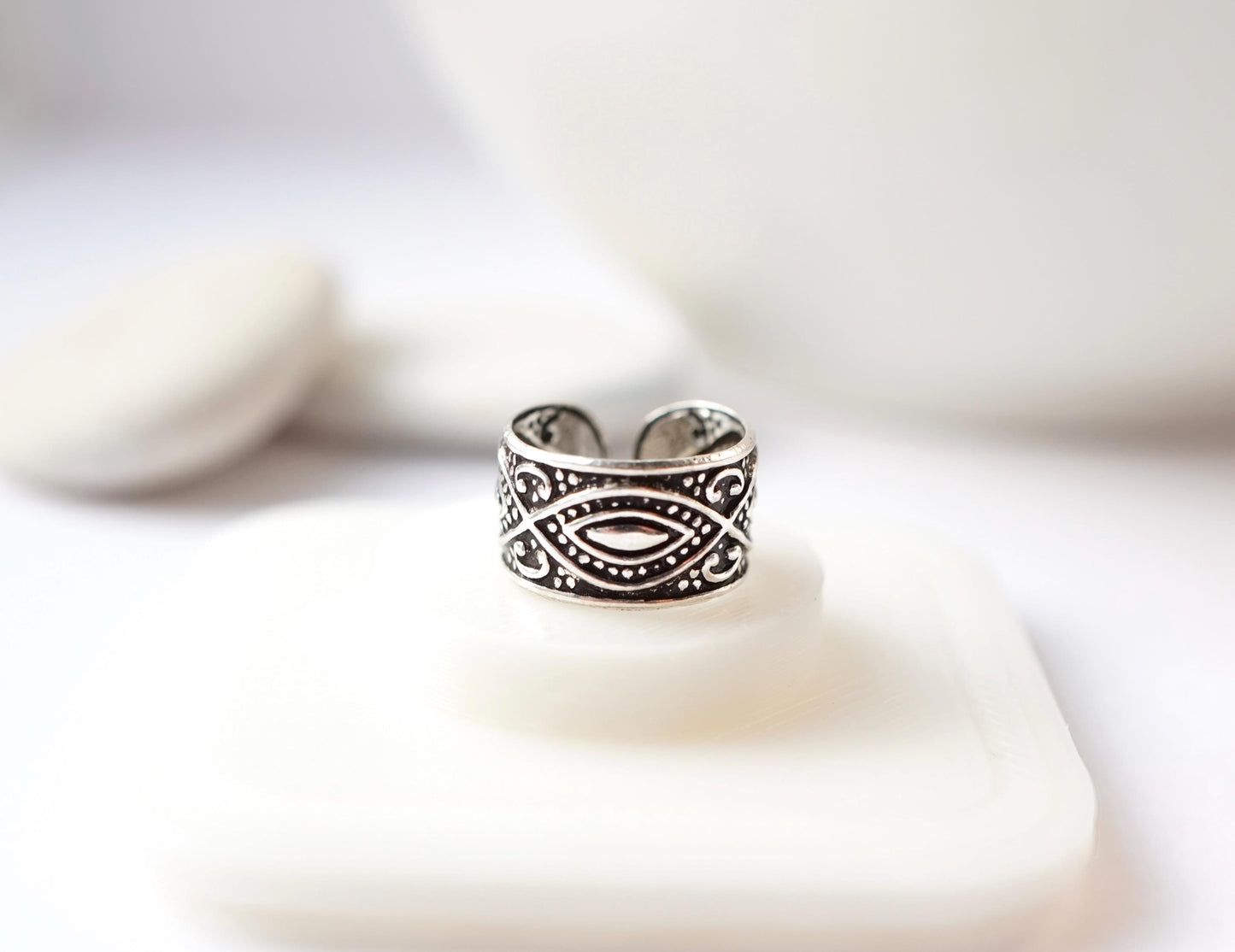 Sterling Silver Ear Cuff * Sterling Silver * No hole Earrings