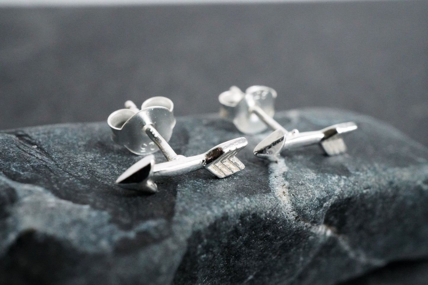 Sterling Silver Arrow Stud Earrings * Arrow earrings * Sterling silver Stud * Gift for her