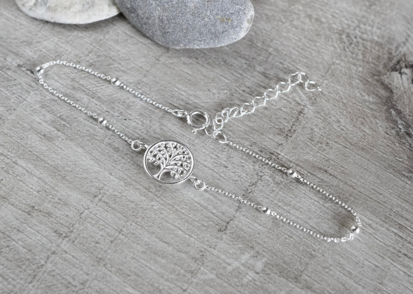 Dainty Tree of Life Sterling Silver Bracelet * Gift For Her *