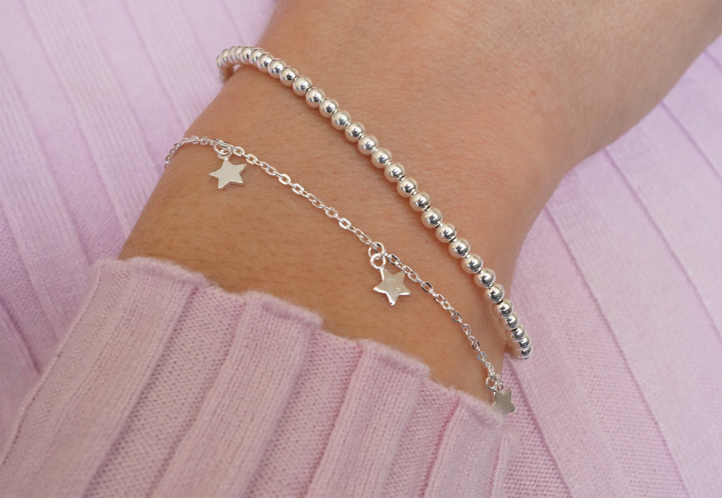 Sterling Silver Delicate Charm Necklace * Boho necklace * Gift for her * Feminine