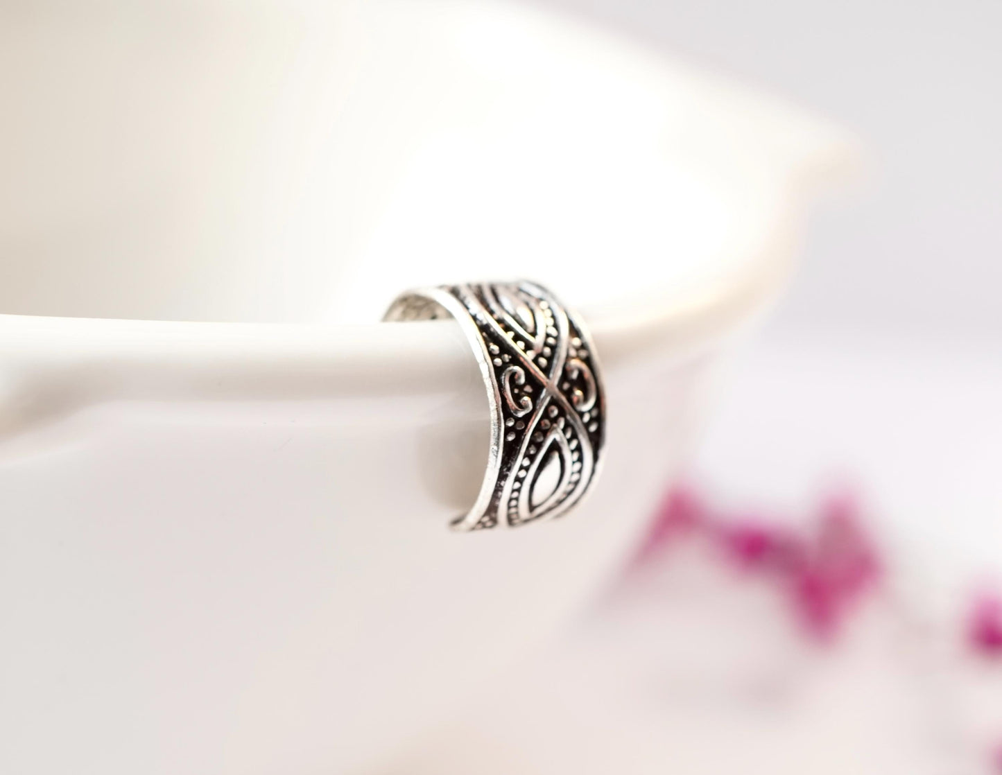 Sterling Silver Ear Cuff * Sterling Silver * No hole Earrings