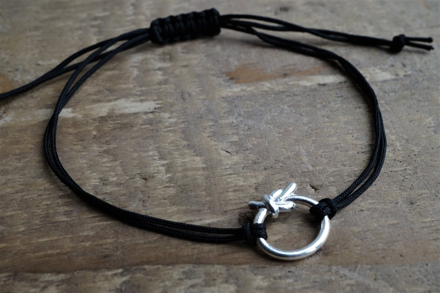 Sterling Silver Knot Cord Bracelet, Knot jewellery, Friendship bracelet* Mother bracelet* Bridesmaid bracelet