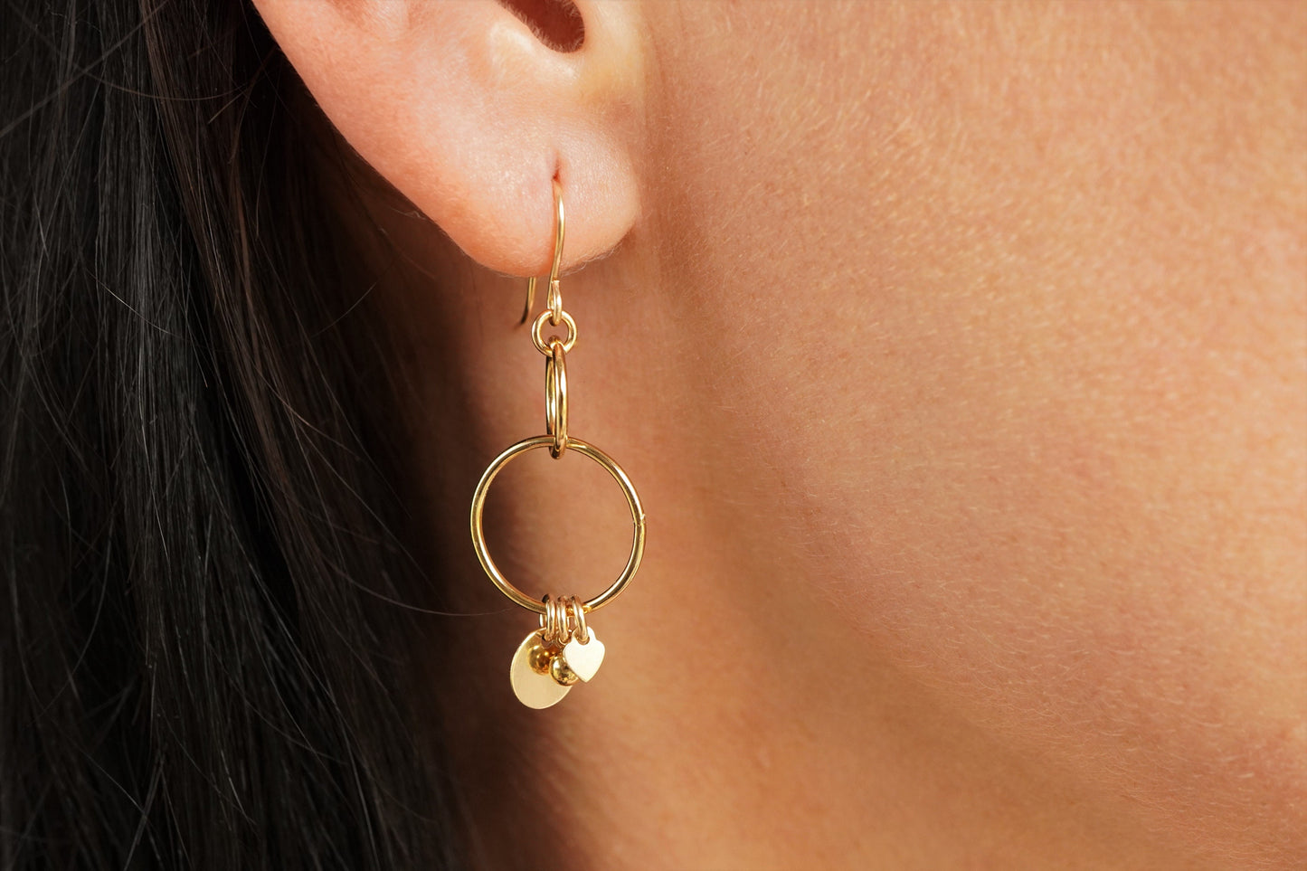 Beautiful Gold Filled Earrings * Gift for her * Feminine Earrings * 14K Gold Filled jewellery