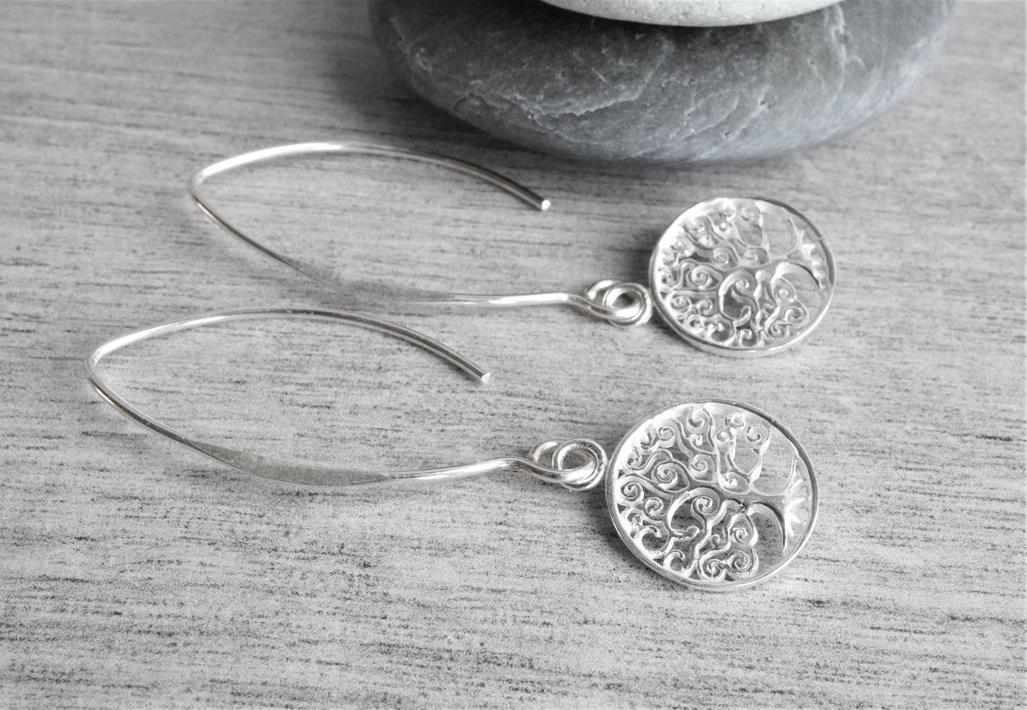 Sterling Silver Tree of Life Earrings * Gift for her * Bridesmaid Gift * Celtic Tree jewellery