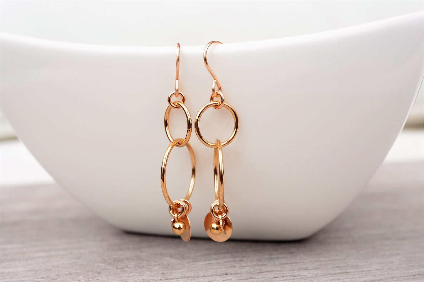 Beautiful Gold Filled Earrings * Gift for her * Feminine Earrings * 14K Gold Filled jewellery