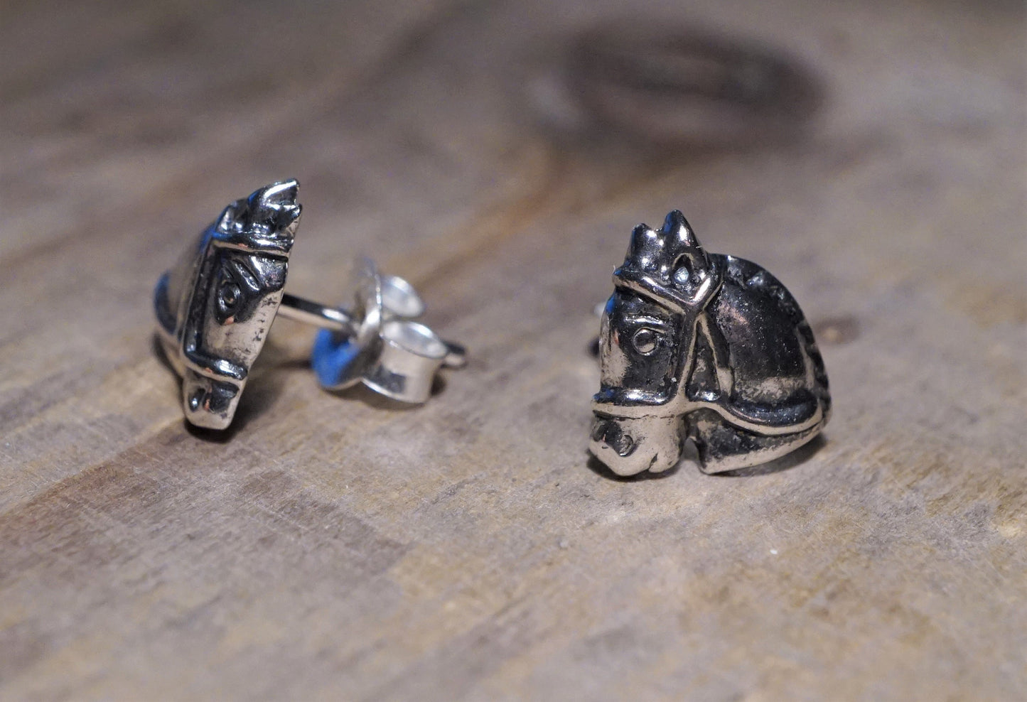 Sterling Silver Horse Stud Earrings * Stud earrings * Horse jewelry * Gift for Horse fan