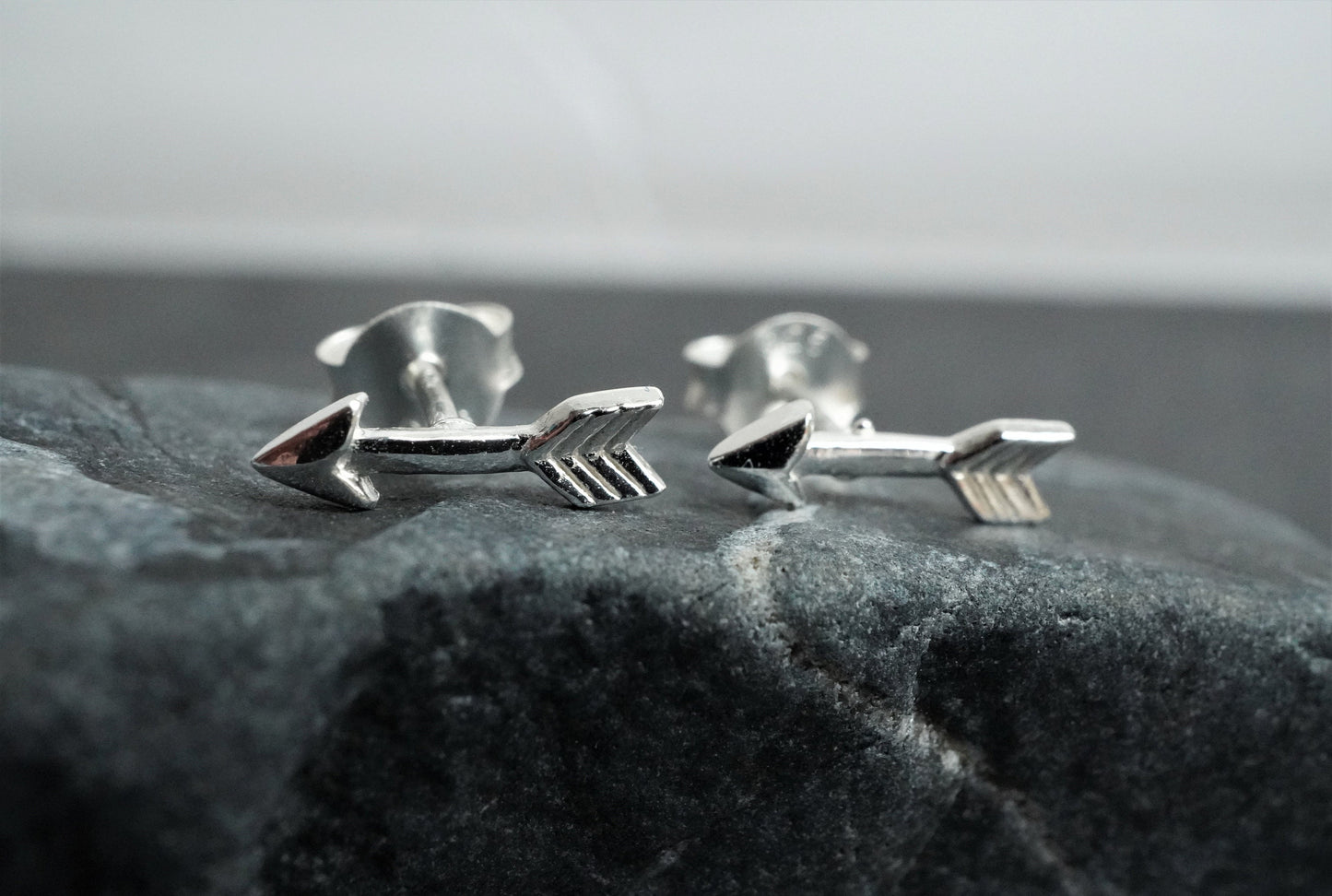 Sterling Silver Arrow Stud Earrings * Arrow earrings * Sterling silver Stud * Gift for her