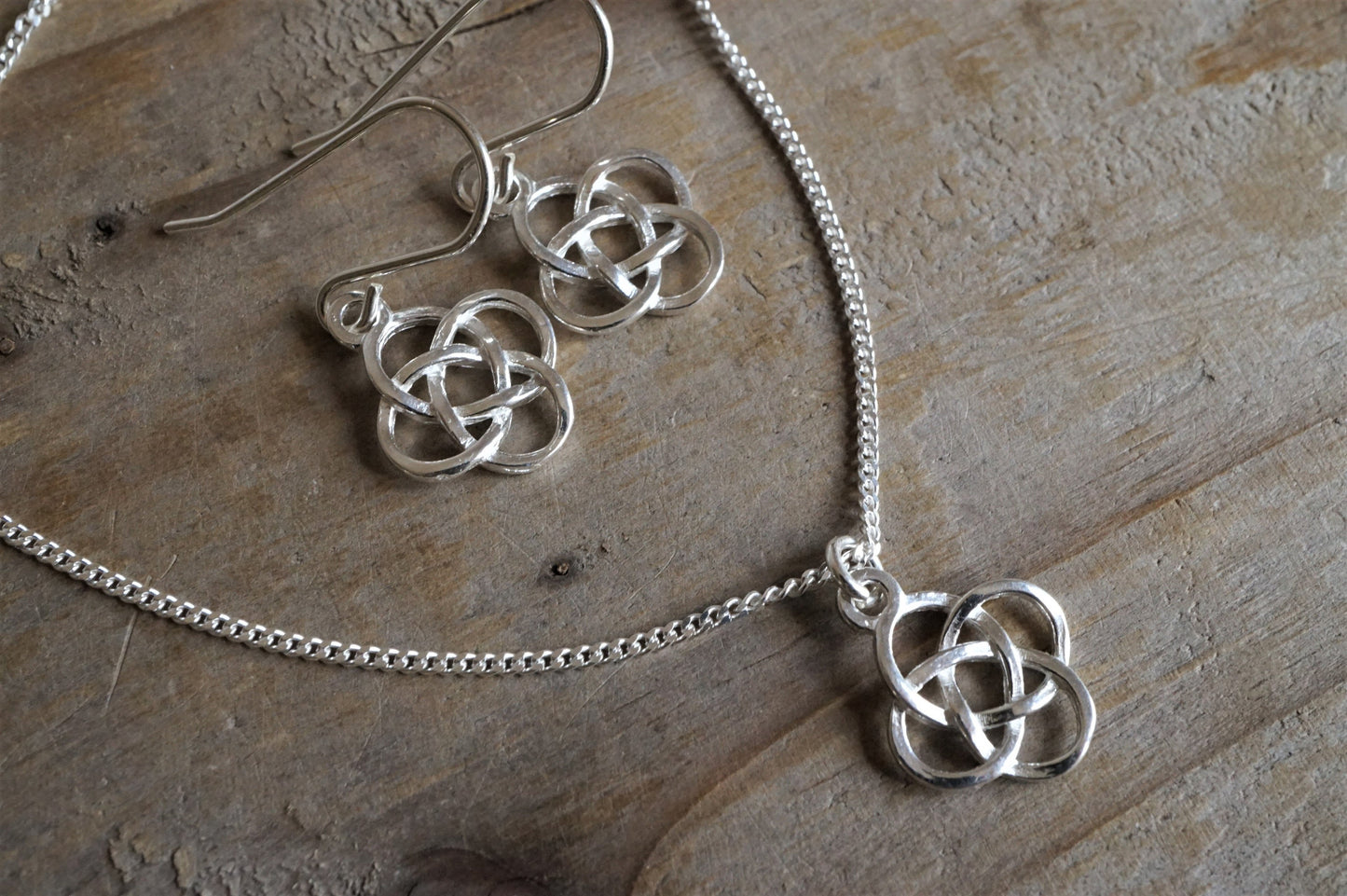 Sterling Silver Celtic Knot Earrings * Celtic Jewelry * Knot Earrings  * Irish jewelry